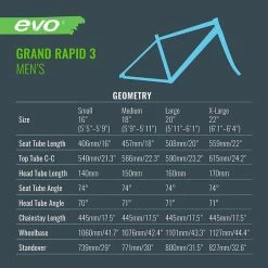 EVO Grand Rapid 3 - Hybrid Bike 18 EVO Grand Rapid 3 - Hybrid Bike -Bike Boutique de vente evo grand rapid 3 hybrid bike 6