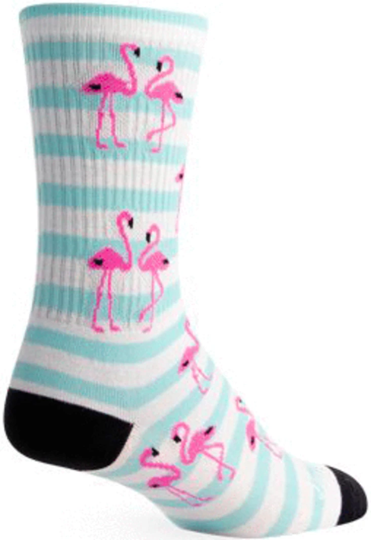 SOCKGUY Flamingo 6'' - Socks 1 SOCKGUY Flamingo 6'' - Socks