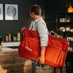 Remorque Vélo Utilitaire Cargo Kalle Croozer 92 Litres -Bike Boutique de vente Remorque velo cargo Croozer kalle rouge 6