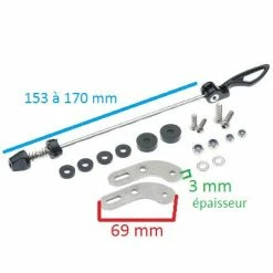 Adaptateur De Fixation Porte-bagage Sur Cadre Sans Oeillet Tubus -Bike Boutique de vente adaptateur de fixation porte bagage sur cadre sans oeillet tubus full 5