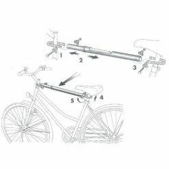 PERUZZO Adaptateur Pour Vélo Femme Et VTT Suspendu Sur Porte Vélo Coffre 9 PERUZZO Adaptateur Pour Vélo Femme Et VTT Suspendu Sur Porte Vélo Coffre -Bike Boutique de vente adaptateur pour velo femme et vtt suspendu sur porte velo coffre full 4