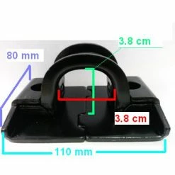 Abus Anneau Fixation Sol Et Mur Pour Vélo -Bike Boutique de vente anneau fixation sol et mur pour velo full 3