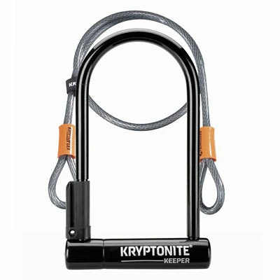 Antivol Combiné U Et Câble U Keeper 12 STD Flex Kryptonite 1 Antivol Combiné U Et Câble U Keeper 12 STD Flex Kryptonite