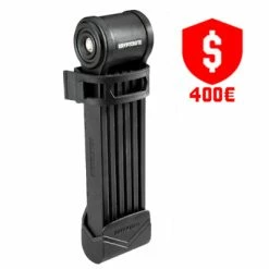 Antivol Pliable Kryptonite Avec Support Sur Cadre Vélo 510