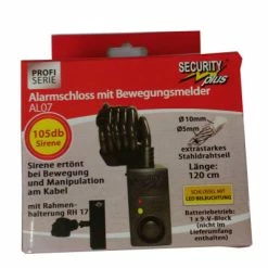 Point Antivol Spirale Avec Alarme Sirène Security Plus 6 Point Antivol Spirale Avec Alarme Sirène Security Plus -Bike Boutique de vente antivol spirale avec alarme sirene security plus full 3