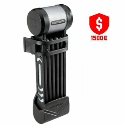 Antivol Vélo Pliant Kryptonite + Support De Cadre Kryptolock 685 1 Antivol Vélo Pliant Kryptonite + Support De Cadre Kryptolock 685
