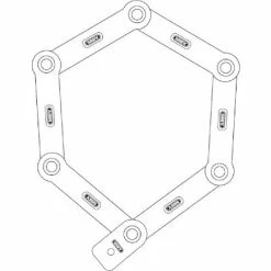 Antivol Vélo U Pliant à Clef Noir UGrip Bordo 5700 ABUS -Bike Boutique de vente antivol velo u pliant a clef noir ugrip bordo 5700 abus full 4