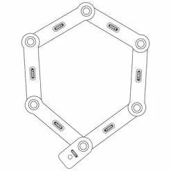 Antivol Vélo U Pliant Bordo Granit X-Plus 6500 110 Cm - Abus -Bike Boutique de vente antivol velo u pliant bordo granit x plus 6500 110 cm abus full 3