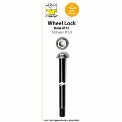 Antivol Pour Roues Avant Et Arrière à Axe Traversant M12 Pinhead -Bike Boutique de vente axe antivol traversant roue arriere m12 142 1.5