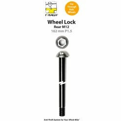 Antivol Pour Roues Avant Et Arrière à Axe Traversant M12 Pinhead -Bike Boutique de vente axe antivol traversant roue arriere m12 162 1.5