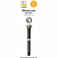 Antivol Pour Roues Avant Et Arrière à Axe Traversant M12 Pinhead -Bike Boutique de vente axe antivol traversant roue arriere m12 169 1.5