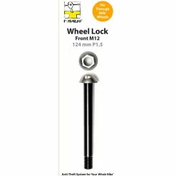 Antivol Pour Roues Avant Et Arrière à Axe Traversant M12 Pinhead -Bike Boutique de vente axe antivol traversant roue avant m12 124 1.5