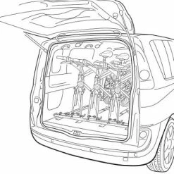 PERUZZO Barre De Fixation Pour Vélo Dans Le Coffre - GENOVA -Bike Boutique de vente barre de fixation pour velo dans le coffre genova full 6