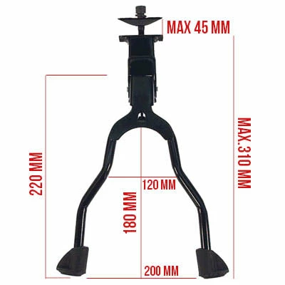Messingschlager Béquille Double Pour Vélo 2 Messingschlager Béquille Double Pour Vélo – Image 2