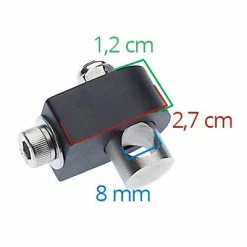 Bloc De Serrage Tige De Porte Bagages Arrière Tubus / Racktime -Bike Boutique de vente bloc de serrage tige de porte bagages arriere tubus racktime full 3