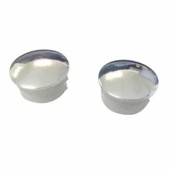 Point Bouchons De Guidon Chromé Pour Vélo - La Paire -Bike Boutique de vente bouchons de guidon chrome pour velo la paire full 3