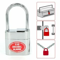 Cadenas Avec Alarme Pour Accessoire Et Cable Vélo Lock Alarm -Bike Boutique de vente cadenas avec alarme pour accessoire et cable velo lock alarm full 3