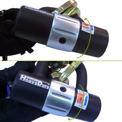 Chaîne Antivol Vélo Maillons 10mm 2 Mètres Avec Cadenas OXFORD 2 Chaîne Antivol Vélo Maillons 10mm 2 Mètres Avec Cadenas OXFORD – Image 2