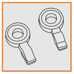 Connecteur Pour Sécurité ASR Sur Garde Boue Bluemels SKS 6 Connecteur Pour Sécurité ASR Sur Garde Boue Bluemels SKS -Bike Boutique de vente connecteur pour securite asr sur garde boue bluemels sks full 3