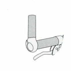 Brandless Cornes De Guidon De Vélo Noir Aluminium 110 Mm -Bike Boutique de vente cornes de guidon de velo noir aluminium 110 mm full 4