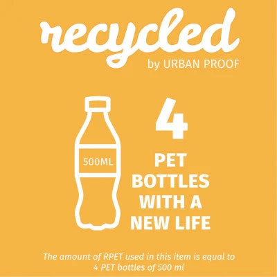 Couvre Selle Vélo En Matériau Recyclé Urban Proof Gris Jaune 5 Couvre Selle Vélo En Matériau Recyclé Urban Proof Gris Jaune – Image 5