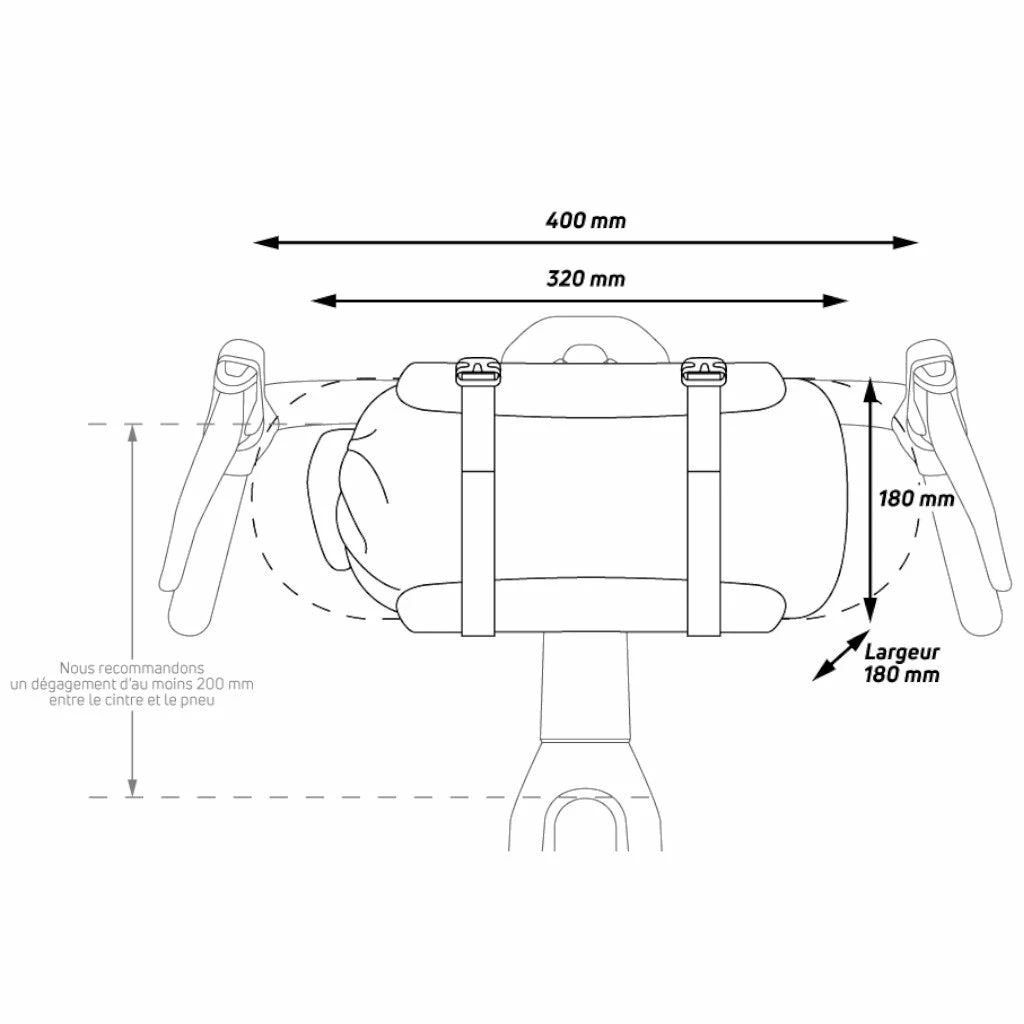 Sacoche De Guidon Bikepacking Et Cyclotourisme Zefal Z Adventure F10 10L 6 Sacoche De Guidon Bikepacking Et Cyclotourisme Zefal Z Adventure F10 10L – Image 6