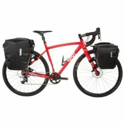 Double Sacoche Noire Sur Porte-bagages 25L Shield Pannier Thule -Bike Boutique de vente double sacoche noire sur porte bagages 25l shield pannier thule full 6