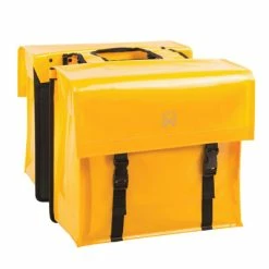 Double Sacoche Urbaine Imperméable 40 L Bisonyle Willex -Bike Boutique de vente double sacoche urbaine impermeable 40 l bisonyle willex jaune full