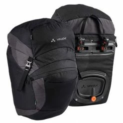 Double Sacoche Vélo Avant 32 L OnTour Front Vaude 15 Double Sacoche Vélo Avant 32 L OnTour Front Vaude -Bike Boutique de vente double sacoche velo avant 32 l ontour front vaude noir full