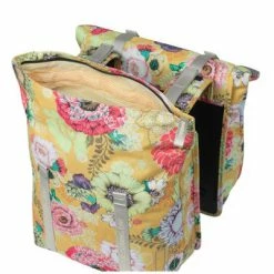 Double Sacoche Vélo Porte-bagage Arrière Jaune Bloom Field Basil -Bike Boutique de vente double sacoche velo porte bagage arriere jaune bloom field basil full 4