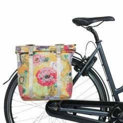 Double Sacoche Vélo Porte-bagage Arrière Jaune Bloom Field Basil -Bike Boutique de vente double sacoche velo porte bagage arriere jaune bloom field basil full 5