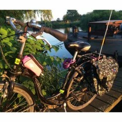 Double Sacoches Vélo 35L Wanderlust Basil -Bike Boutique de vente double sacoches velo 35l wanderlust basil full 5