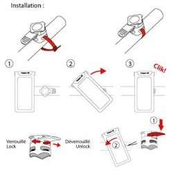 HAPO-G Etui étanche Pour Smartphone Sur Guidon De Vélo Hapo G -Bike Boutique de vente etui etanche pour smartphone sur guidon de velo hapo g full 6