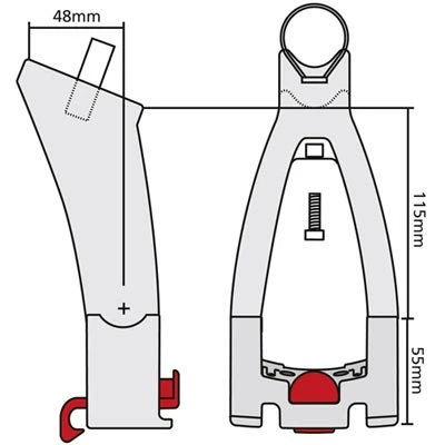 Extendeur De Fixation KlickFix Pour Selle De Vélo 3 Extendeur De Fixation KlickFix Pour Selle De Vélo – Image 3