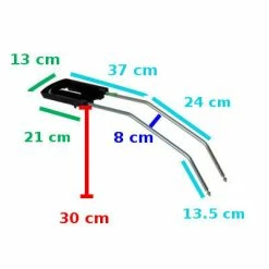 Extra Barre Pour Siège Siesta Et Caress - Hamax -Bike Boutique de vente extra barre pour siege siesta et caress hamax full 4