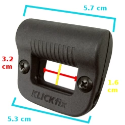 Fixation Pour Feu Sur Panier De Vélo Light Clip KlickFix -Bike Boutique de vente fixation pour feu sur panier de velo light clip klickfix full 4