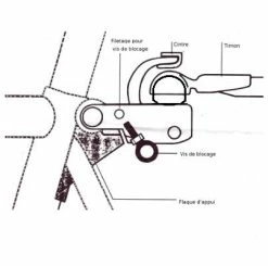 Brandless Fixation Pour Remorque Vélo Sur Collier De Tige De Selle -Bike Boutique de vente fixation pour remorque velo sur collier de tige de selle full 3