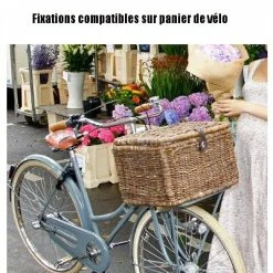 Fixations Pour Caisse Et Panier De Vélo En Osier Rotin - Basil -Bike Boutique de vente fixations pour caisse et panier de velo en osier rotin basil full 4