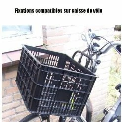 Fixations Pour Caisse Et Panier De Vélo En Osier Rotin - Basil -Bike Boutique de vente fixations pour caisse et panier de velo en osier rotin basil full 5