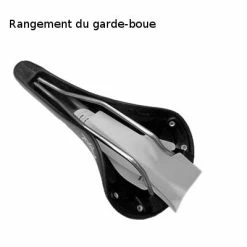 Brandless Garde Boue Arrière Blanc Clipsable Sous Selle De Vélo -Bike Boutique de vente garde boue arriere blanc clipsable sous selle de velo full 5