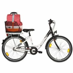 Grand Panier De Vélo Noir Sur Porte Bagage Arrière Class Basil -Bike Boutique de vente grand panier de velo noir sur porte bagage arriere class basil full 6