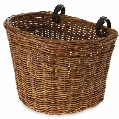 Grand Panier Sur Guidon De Vélo En Rotin Darcy L Basil 1 Grand Panier Sur Guidon De Vélo En Rotin Darcy L Basil