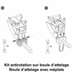 Mottez Kit Antirotation Pour Boule D'attelage 11 Mottez Kit Antirotation Pour Boule D'attelage -Bike Boutique de vente kit antirotation pour boule d attelage full 5
