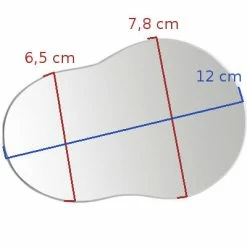 Ergotec-Humpert Miroir De Rechange Pour Rétroviseur Vélo M99 Ergotec -Bike Boutique de vente miroir de rechange pour retroviseur velo m99 ergotec full 3