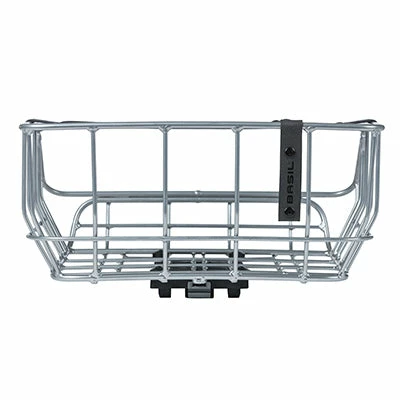 Panier Arrière Chrome Sur Porte-bagages MIK Portland Basil 2 Panier Arrière Chrome Sur Porte-bagages MIK Portland Basil – Image 2