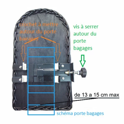 Panier Arrière En Osier Pour Chien Sur Porte Bagage Vélo -Trixie 5 Panier Arrière En Osier Pour Chien Sur Porte Bagage Vélo -Trixie – Image 5