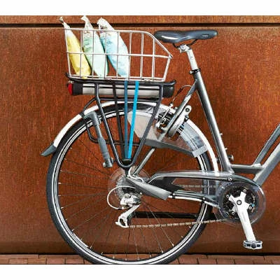 Panier De Vélo Arrière Cento Aluminium BASIL 2 Panier De Vélo Arrière Cento Aluminium BASIL – Image 2