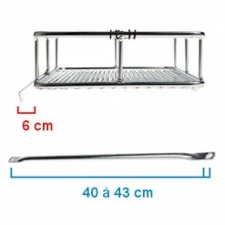 Panier Fixe Avant Pour Vélo Chrome Take Away BLB -Bike Boutique de vente panier fixe avant pour velo chrome take away blb full 6