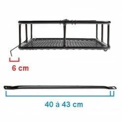 Panier Fixe Avant Pour Vélo Noir Take Away BLB -Bike Boutique de vente panier fixe avant pour velo noir take away blb full 6