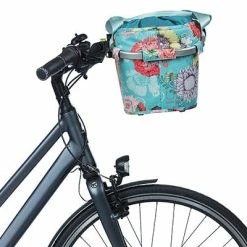 Panier Guidon Bleu 15L Compatible Klickfix Bloom CarryAll Basil -Bike Boutique de vente panier guidon bleu 15l compatible klickfix bloom carryall basil full 6